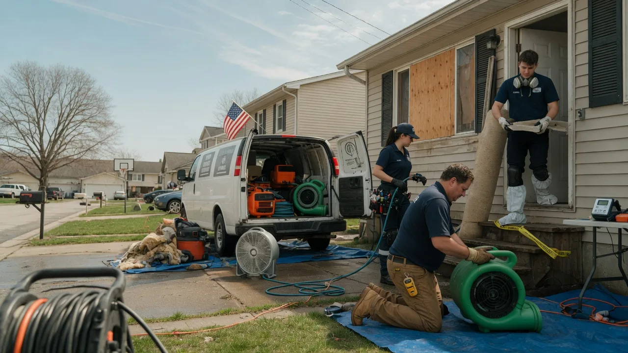 Water Damage Restoration in Goddard, KS near me
